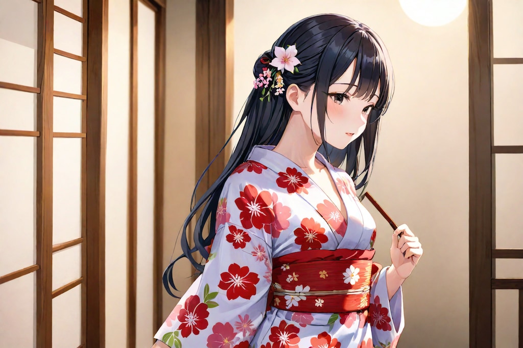 浴衣の女の子02