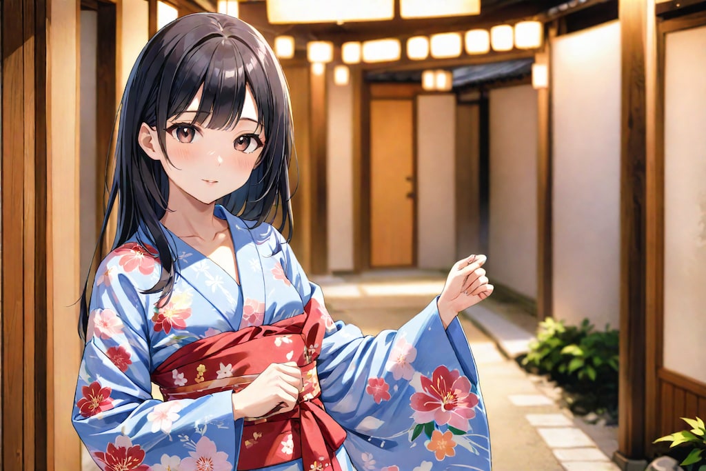 浴衣の女の子02