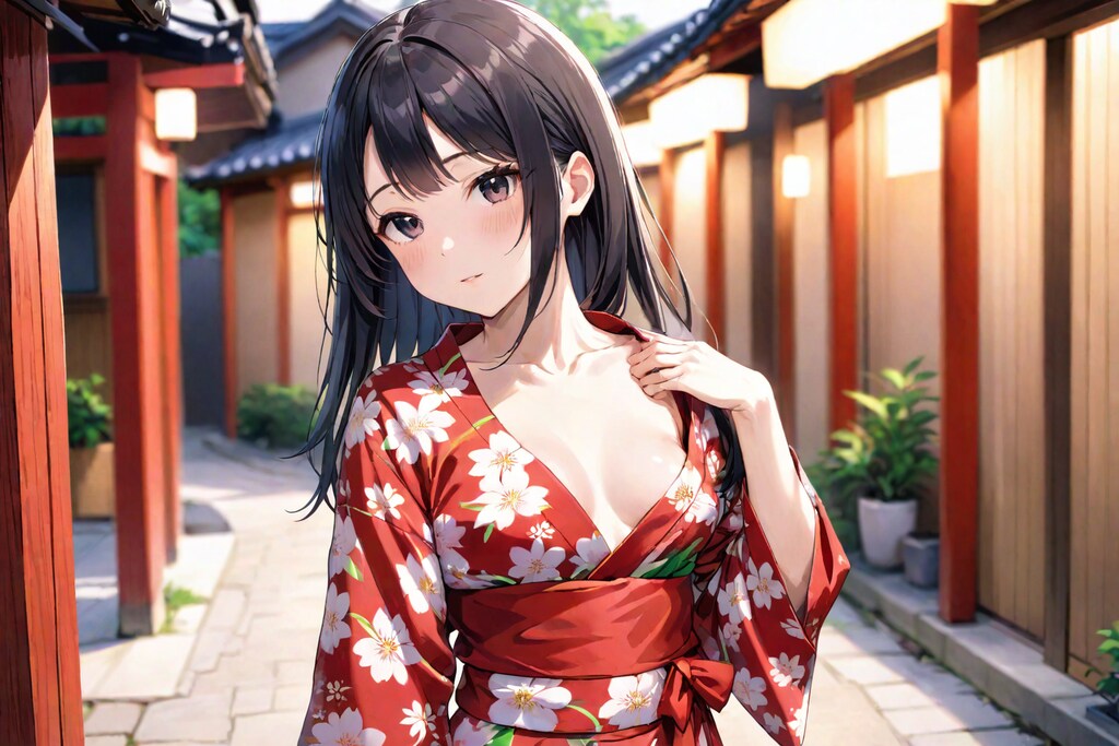 浴衣の女の子02