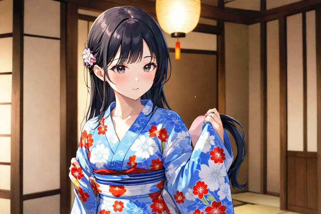 浴衣の女の子02