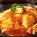 オムライス 2枚目