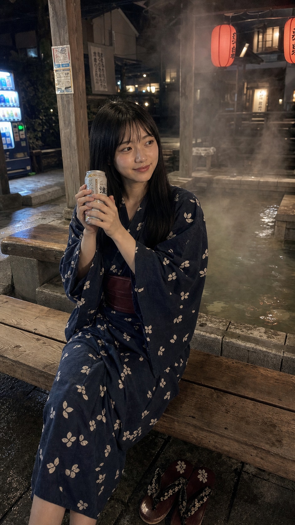 A Warm Pause at the Footbath