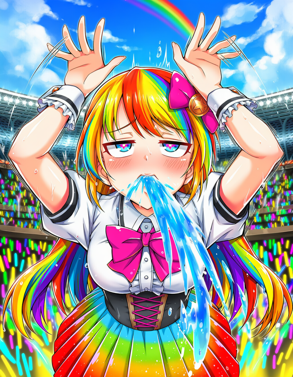 虹をかけるバキバキたん