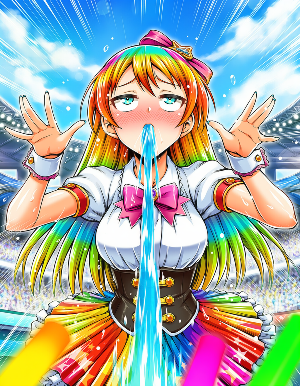 虹をかけるバキバキたん