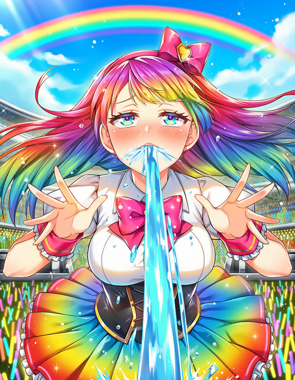 虹をかけるバキバキたん