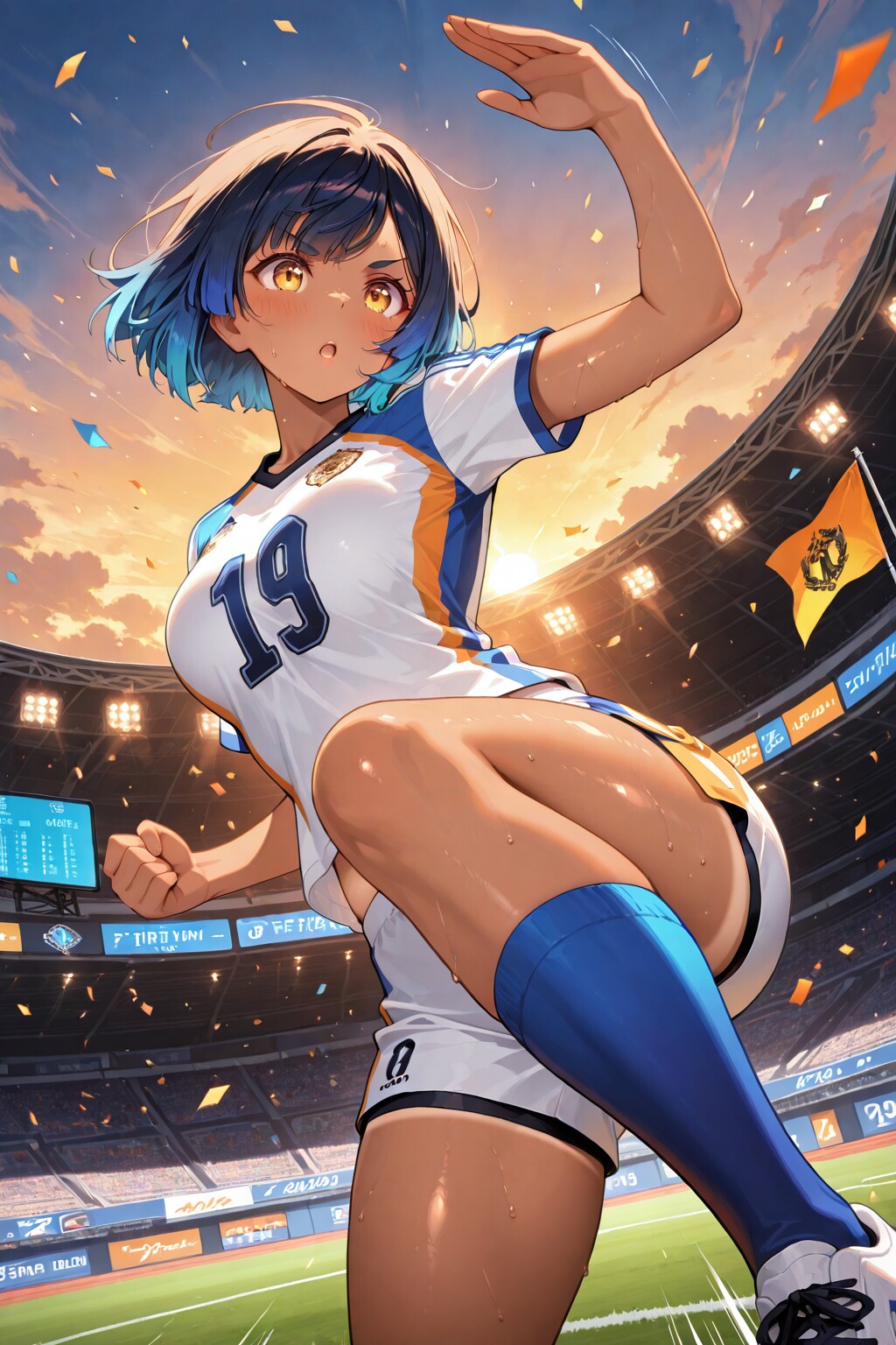 青サッカー①