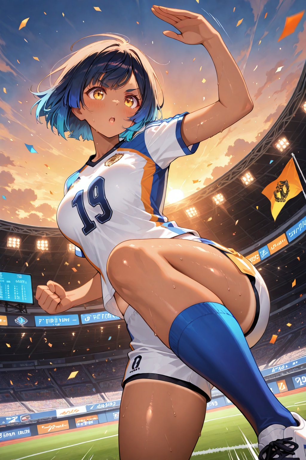 青サッカー①