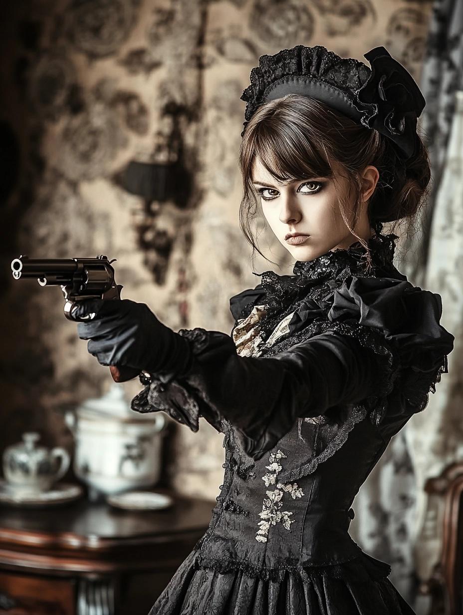 メイドガン・ヴィクトリア | の人気AIイラスト・グラビア