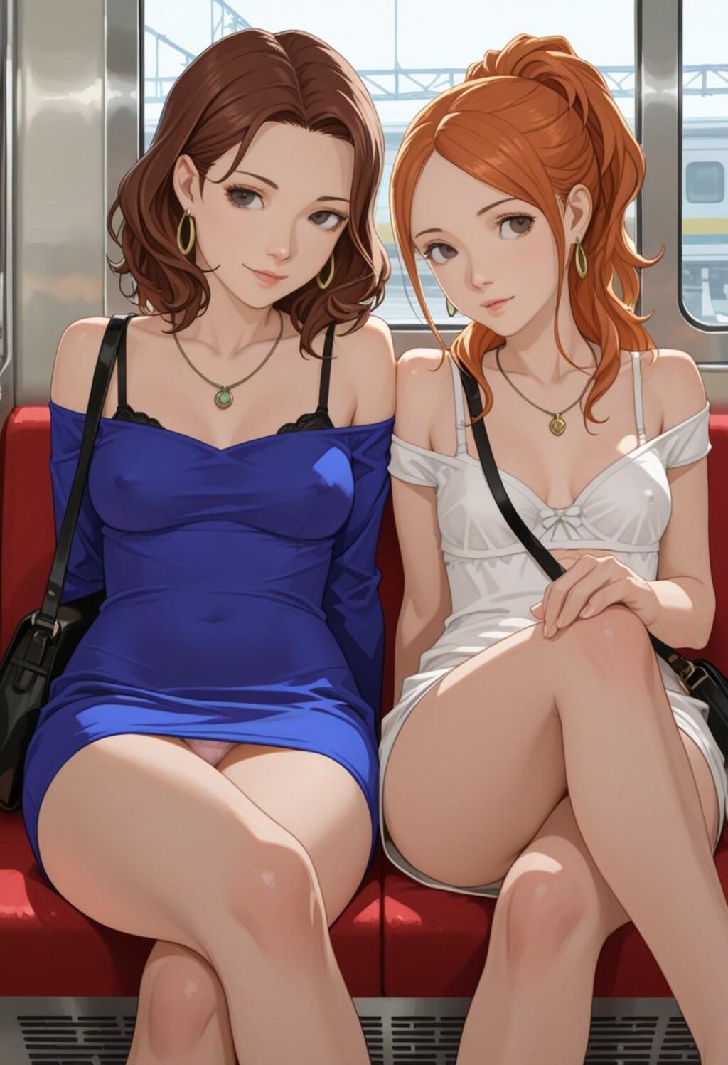 でんしゃ ふたり