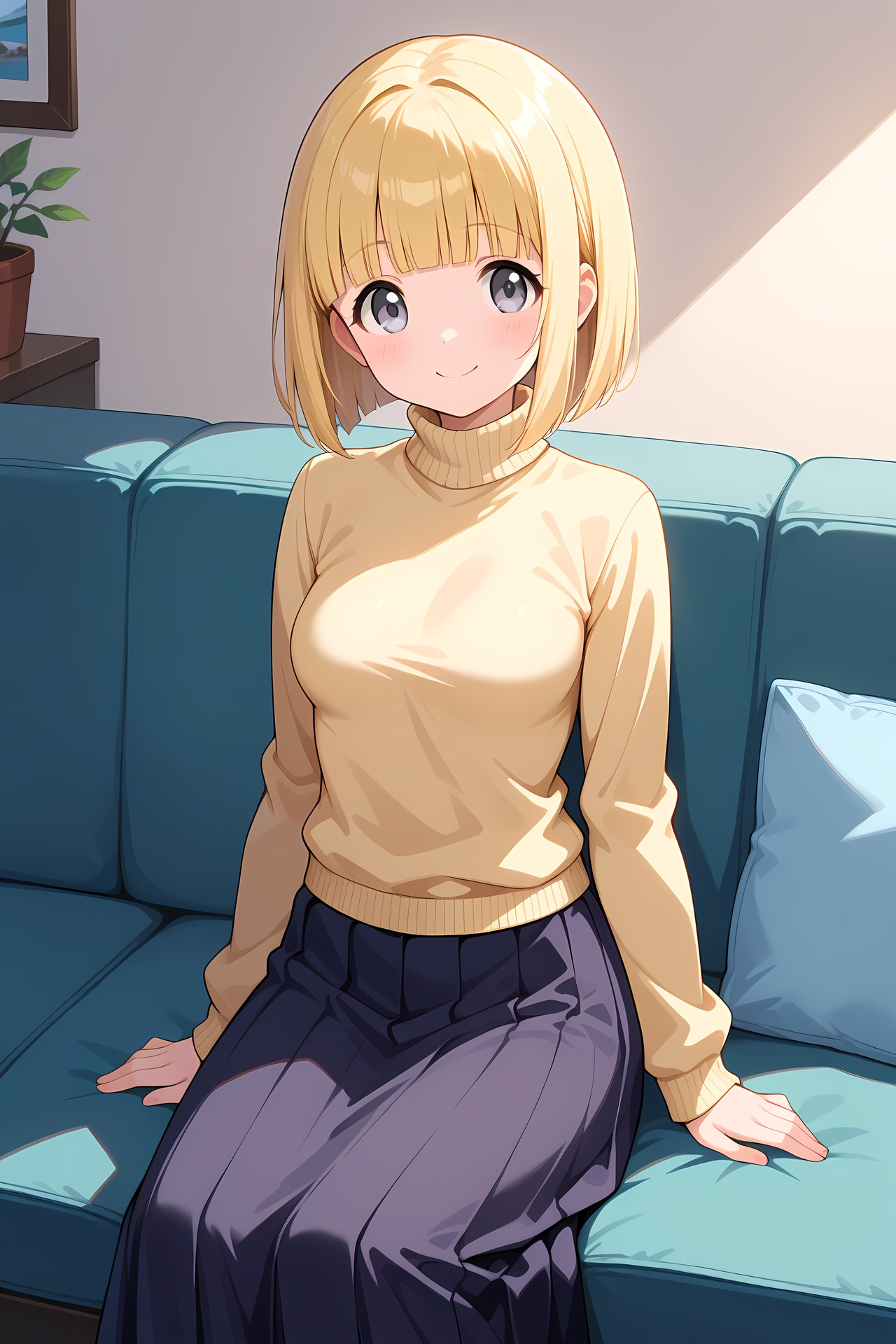 ロングスカート | の人気AIイラスト・グラビア