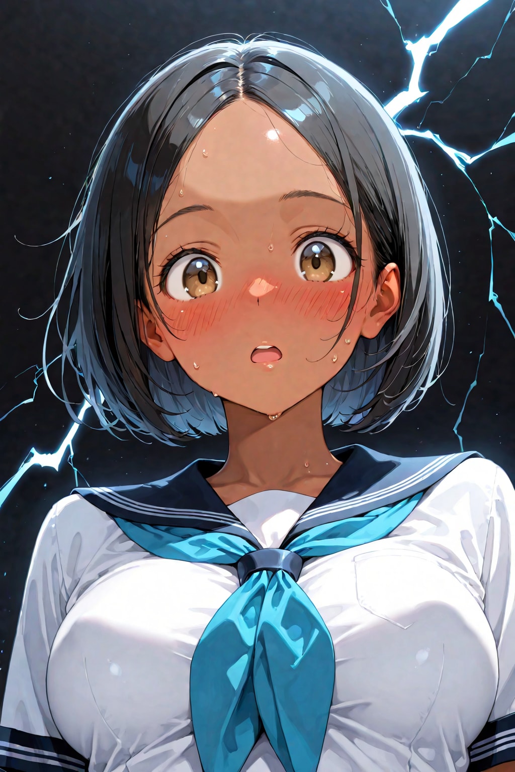 🐙「どどどどうしよう…ッ！！」💦