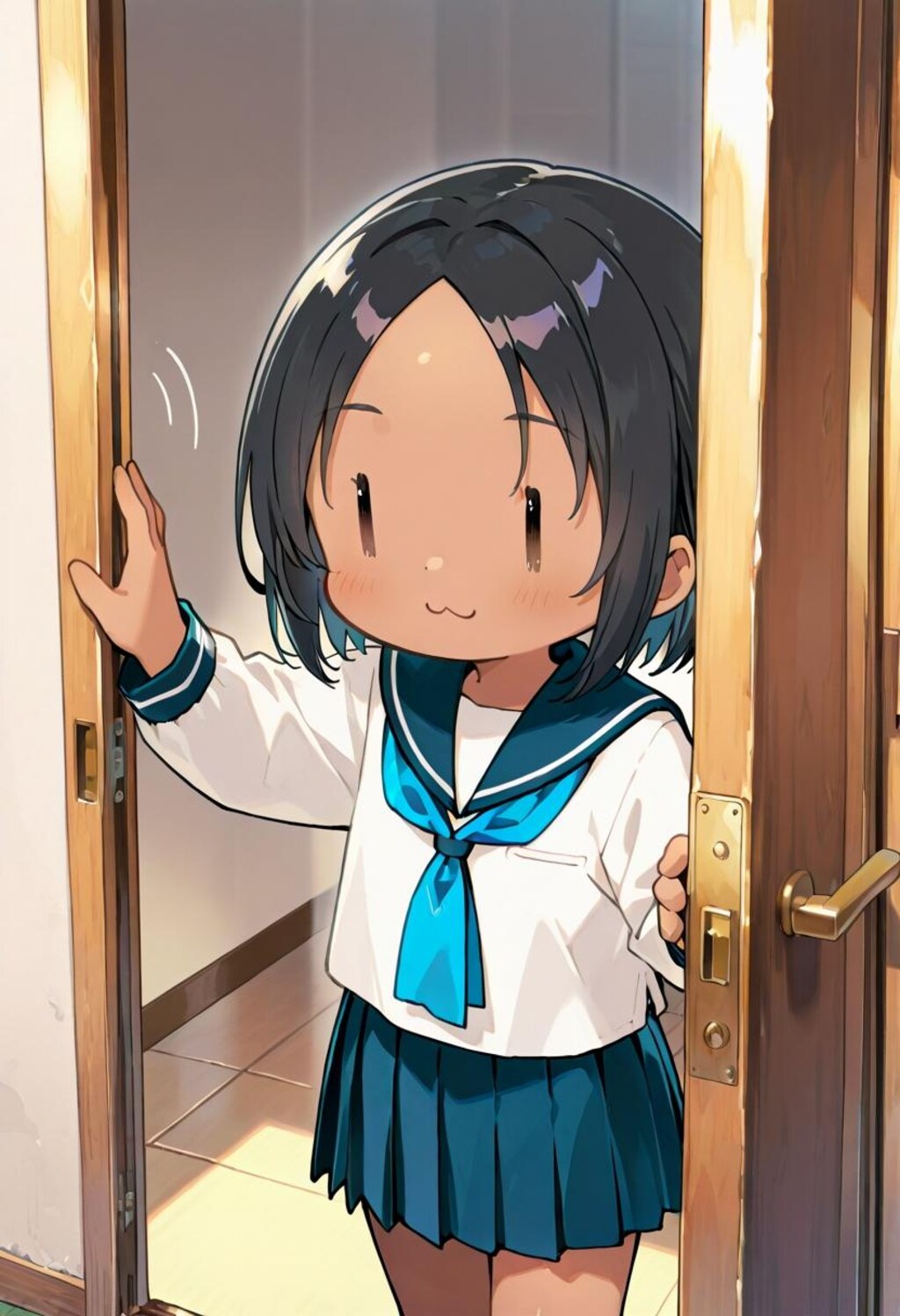 🐙「どどどどうしよう…ッ！！」💦