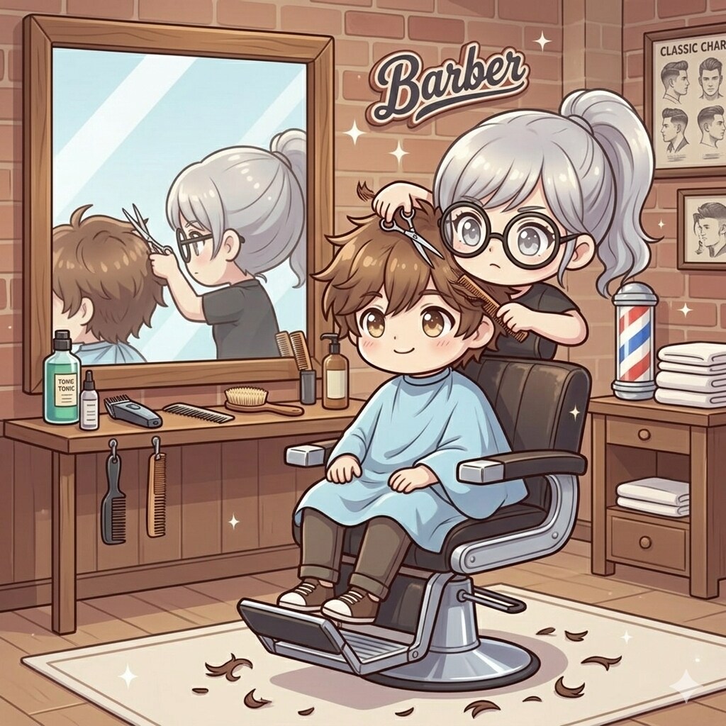 今日は「散髪の日」