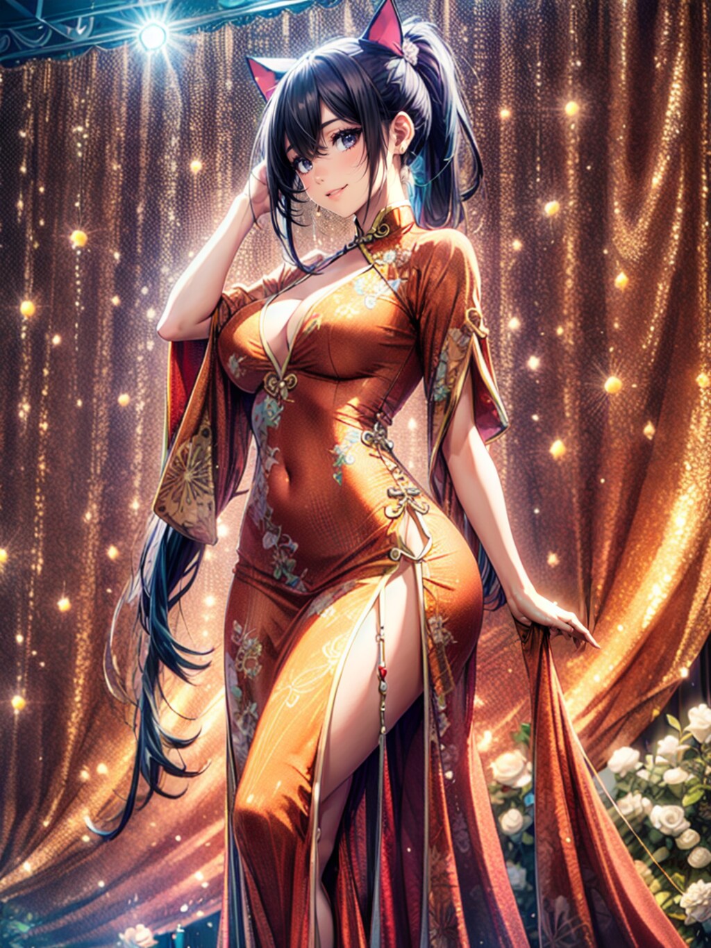 猫耳チャイナ娘×7枚