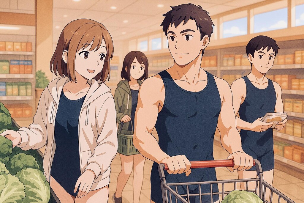 スク水モールはとても健全な場所です