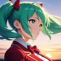 夕暮れツインテール 8枚目