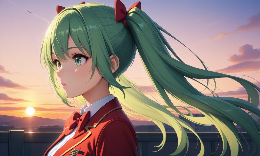 夕暮れツインテール