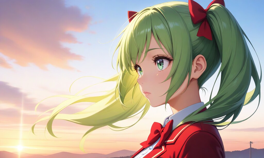 夕暮れツインテール