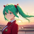 夕暮れツインテール 7枚目