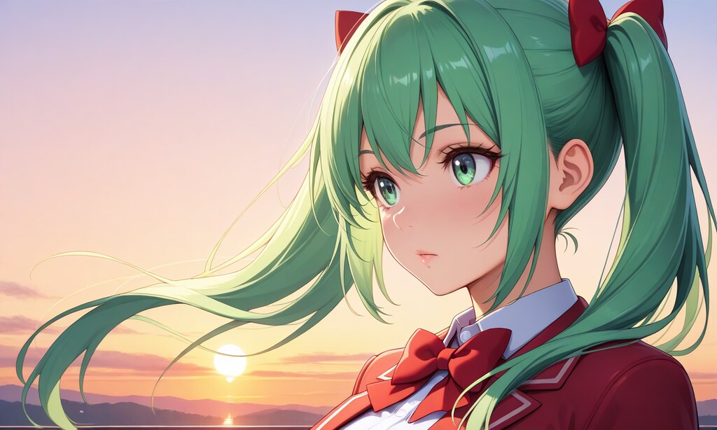 夕暮れツインテール