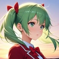 夕暮れツインテール 10枚目
