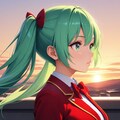 夕暮れツインテール 6枚目