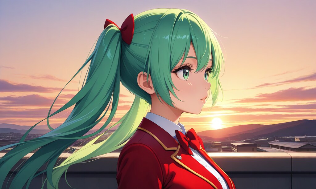 夕暮れツインテール