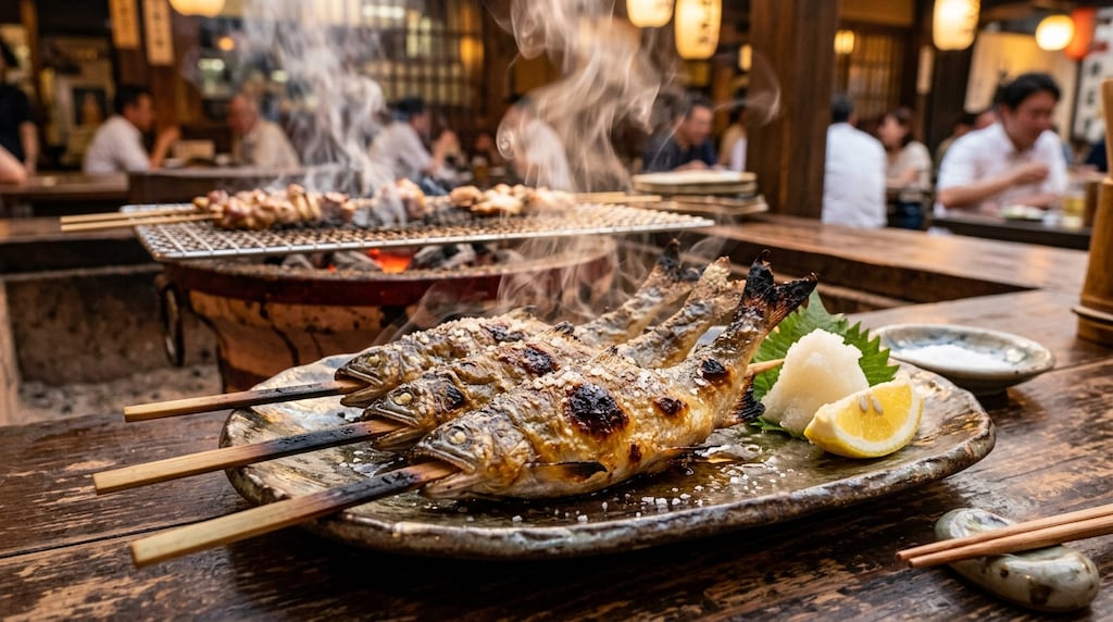 鮎の塩焼き