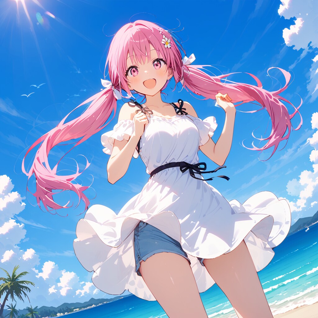 海楽しいねっ！