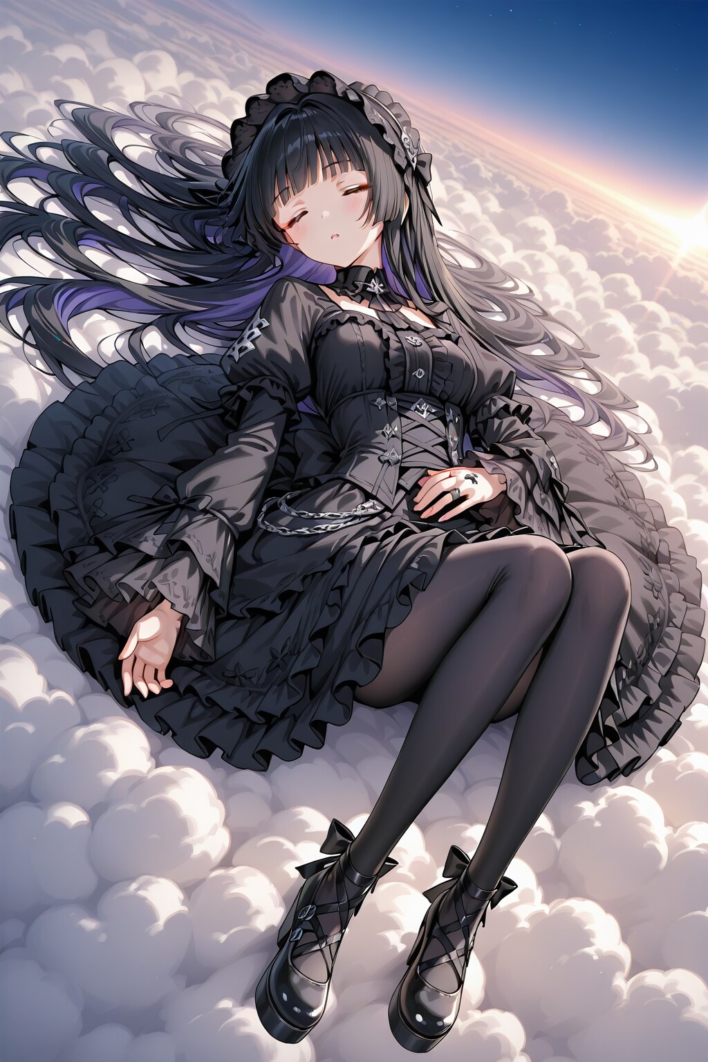 雲をベッドにする能力zzz