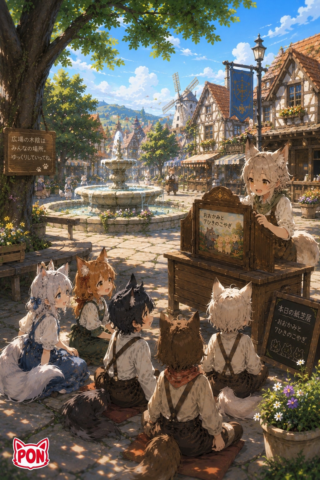ケモミミの暮らす街