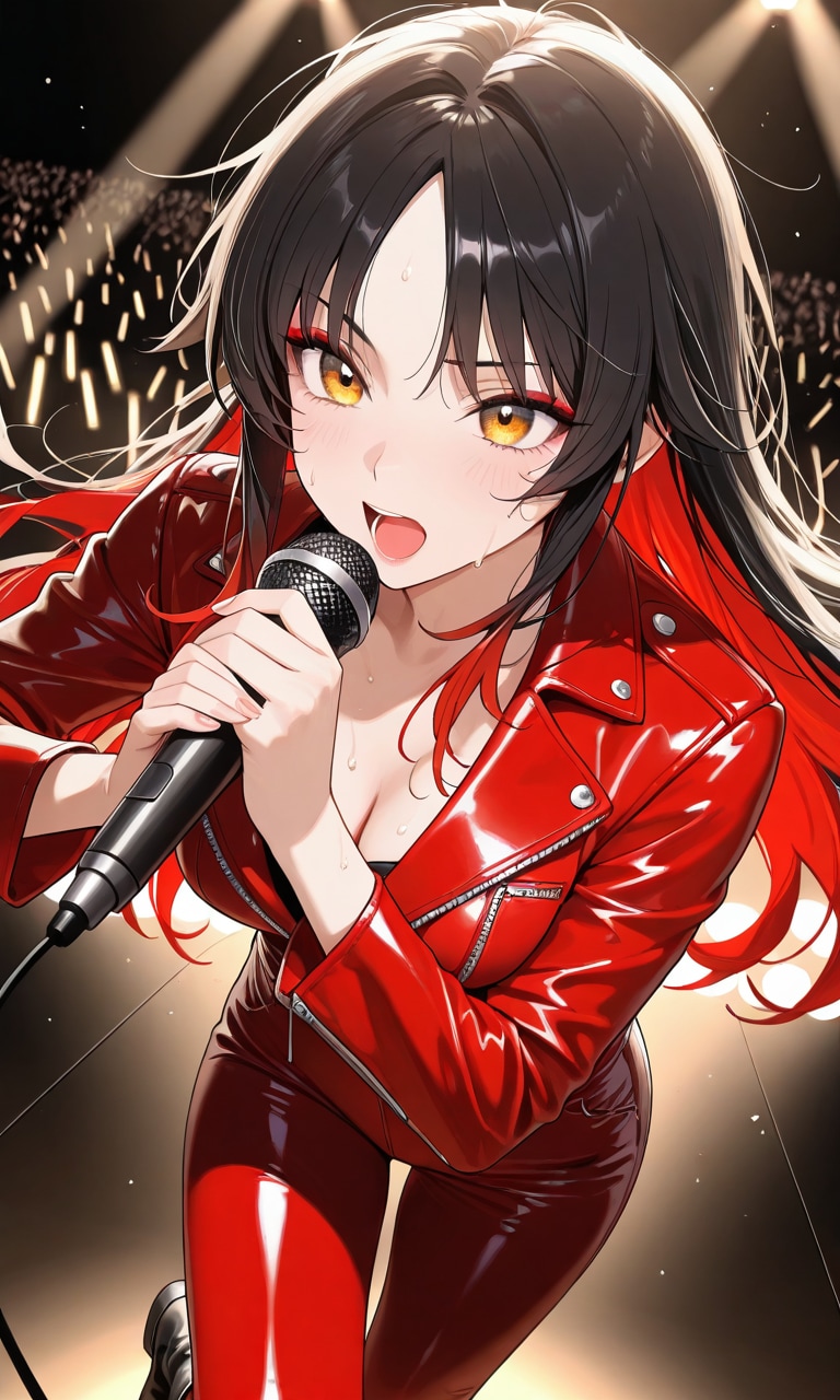 【ヘヴィメタル】うちの子、恋偈ちゃん | の人気AIイラスト・グラビア