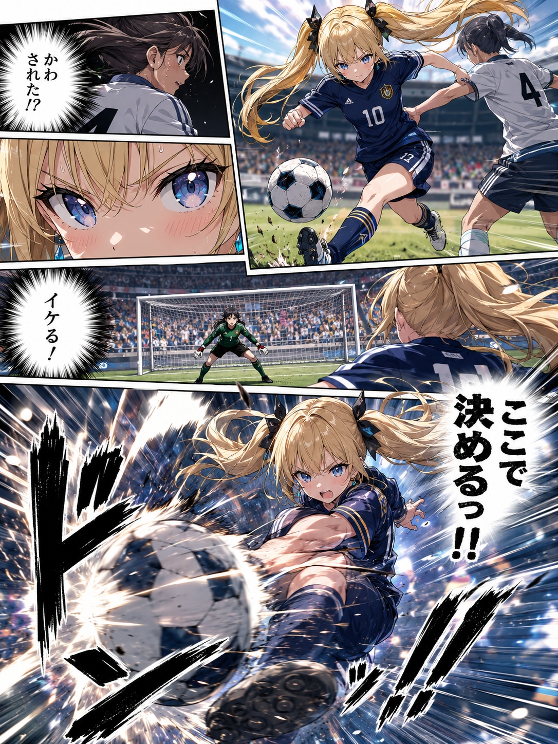 ⚽ロスタイムの攻防🥅
