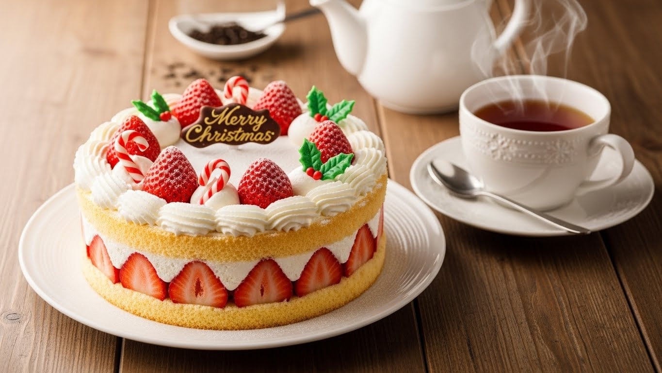 デザートのクリスマスケーキ | の人気AIイラスト・グラビア