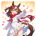 甘言に踊らされる馬耳ちゃんとそれをニンマリと見ている牛耳ちゃん 2枚目