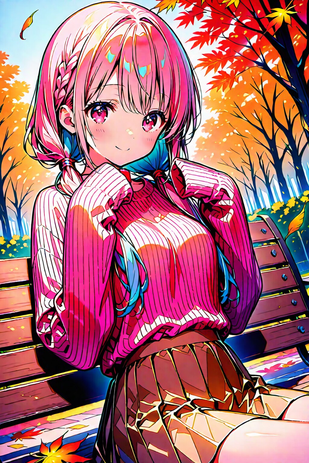 萌え袖 | の人気AIイラスト・グラビア