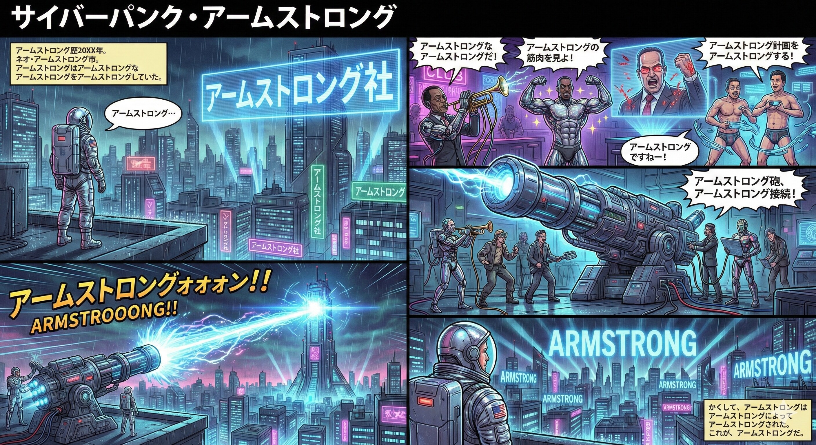 【連載6/8】アームストロング2077 | の人気AIイラスト・グラビア