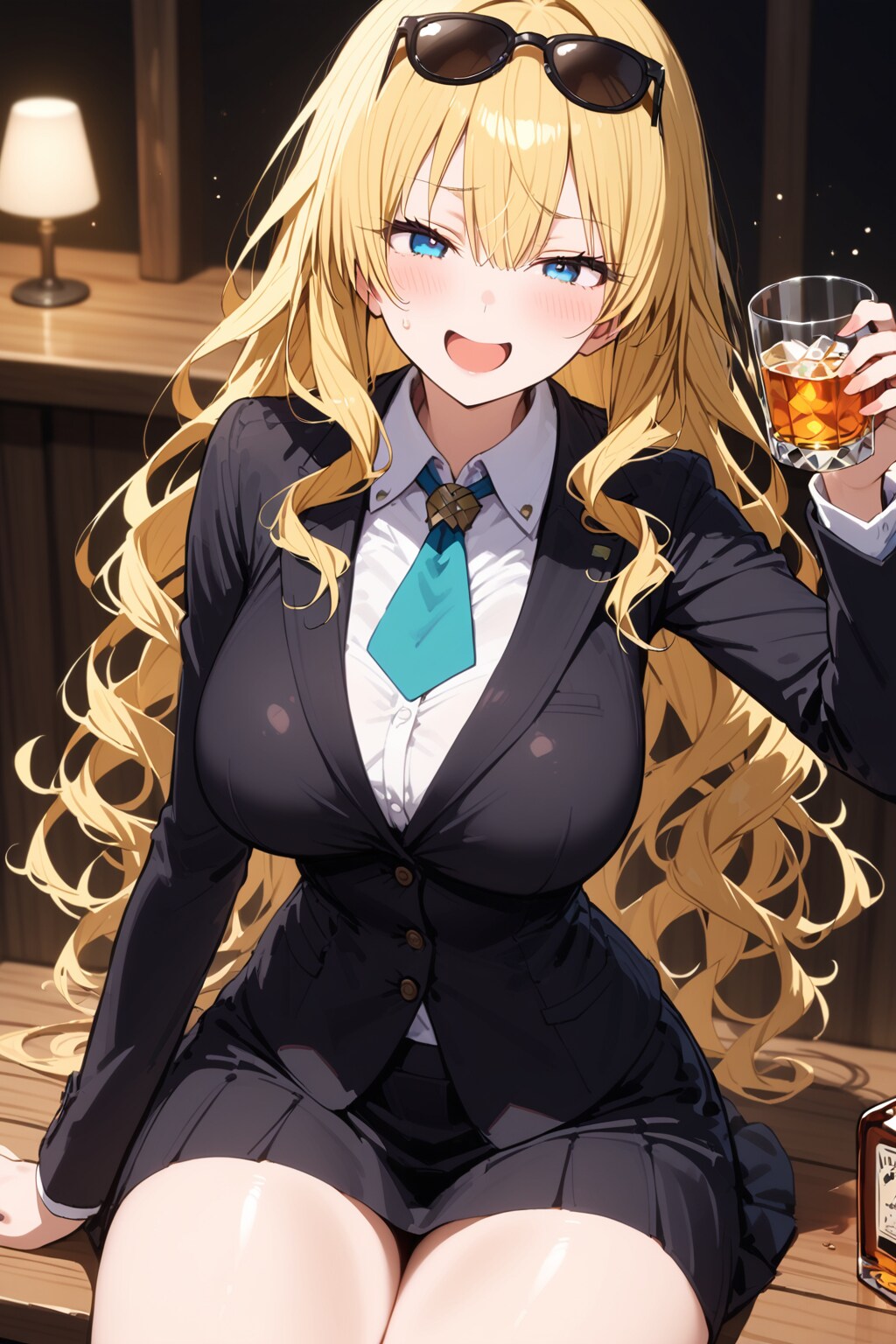 ウィスキーで乾杯