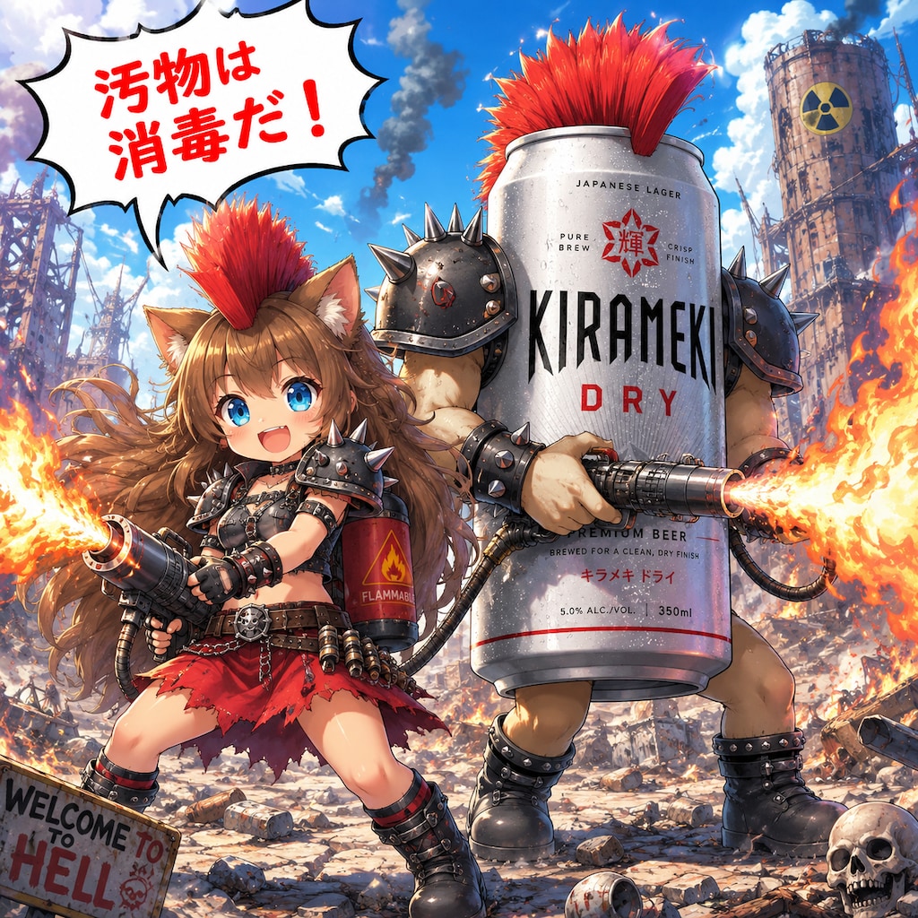 ヒャッハーな小さな女の子