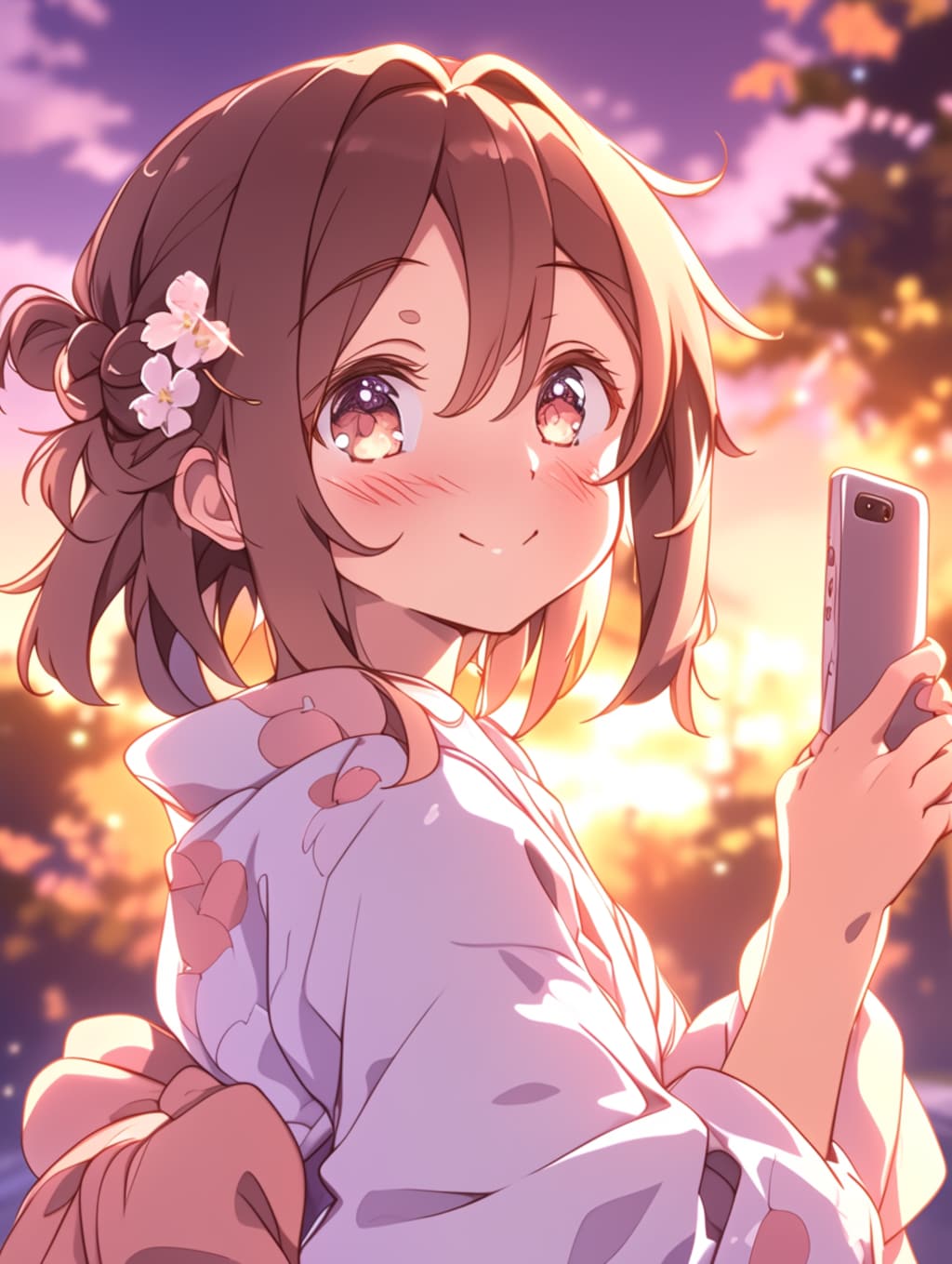 自撮り selfie