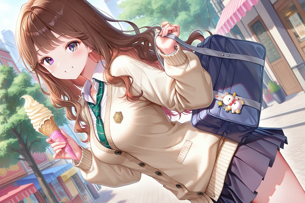 冴ちゃんとアイス