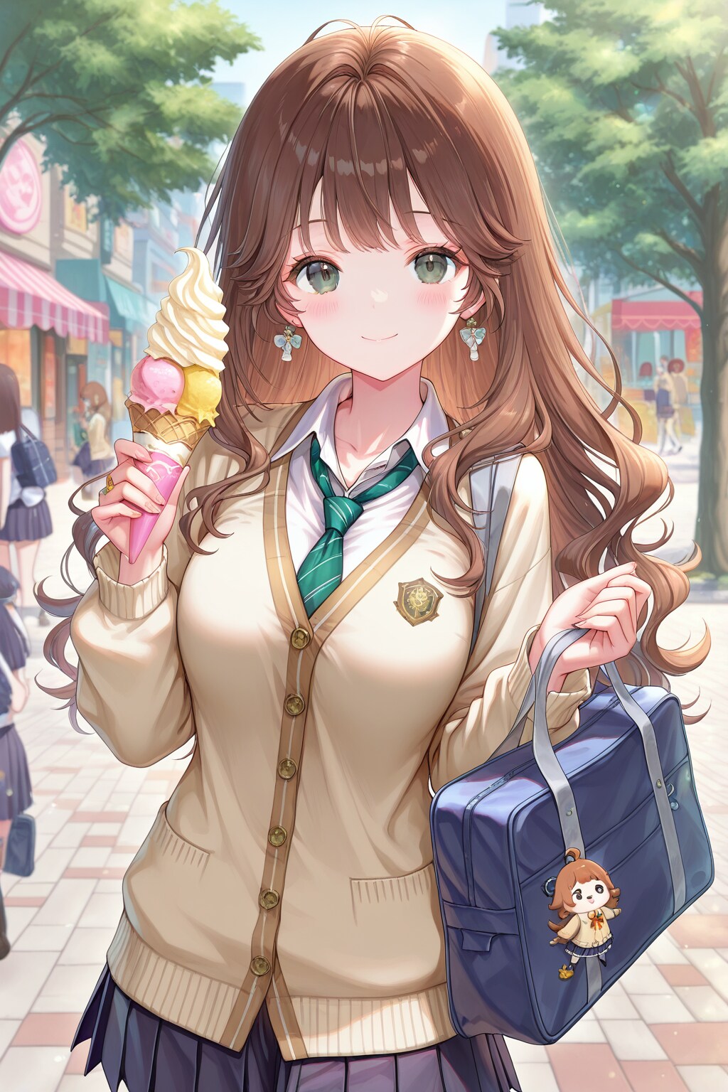 冴ちゃんとアイス | の人気AIイラスト・グラビア