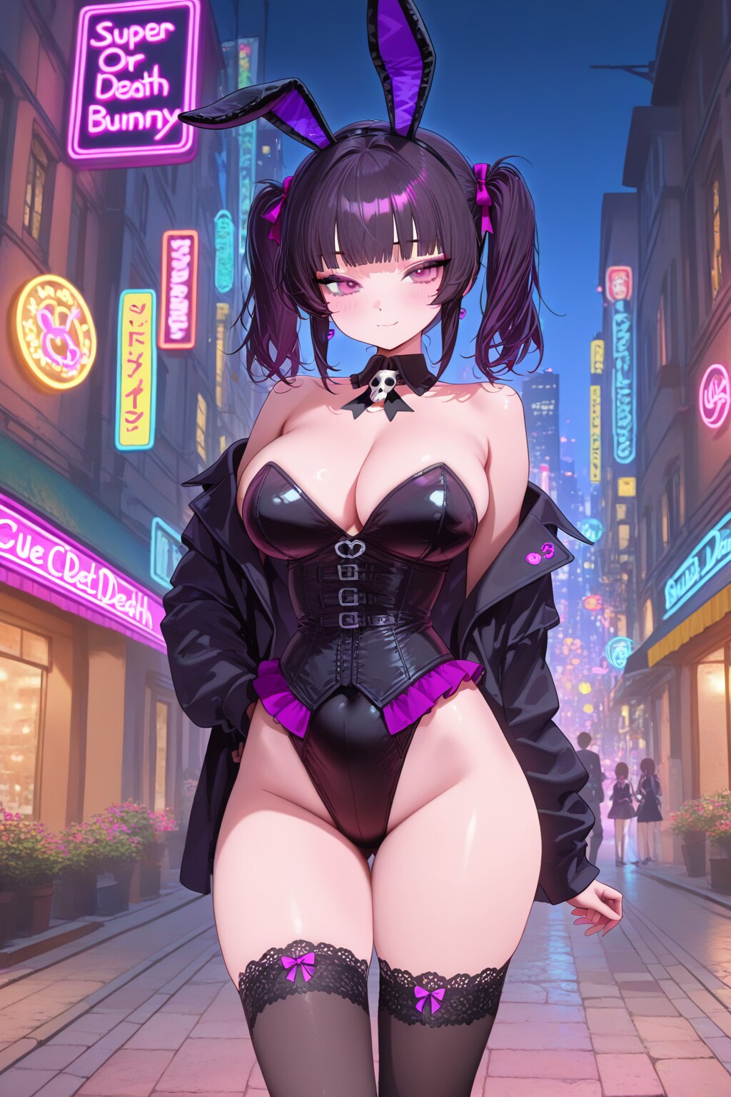 スカルバニー、夜を往く