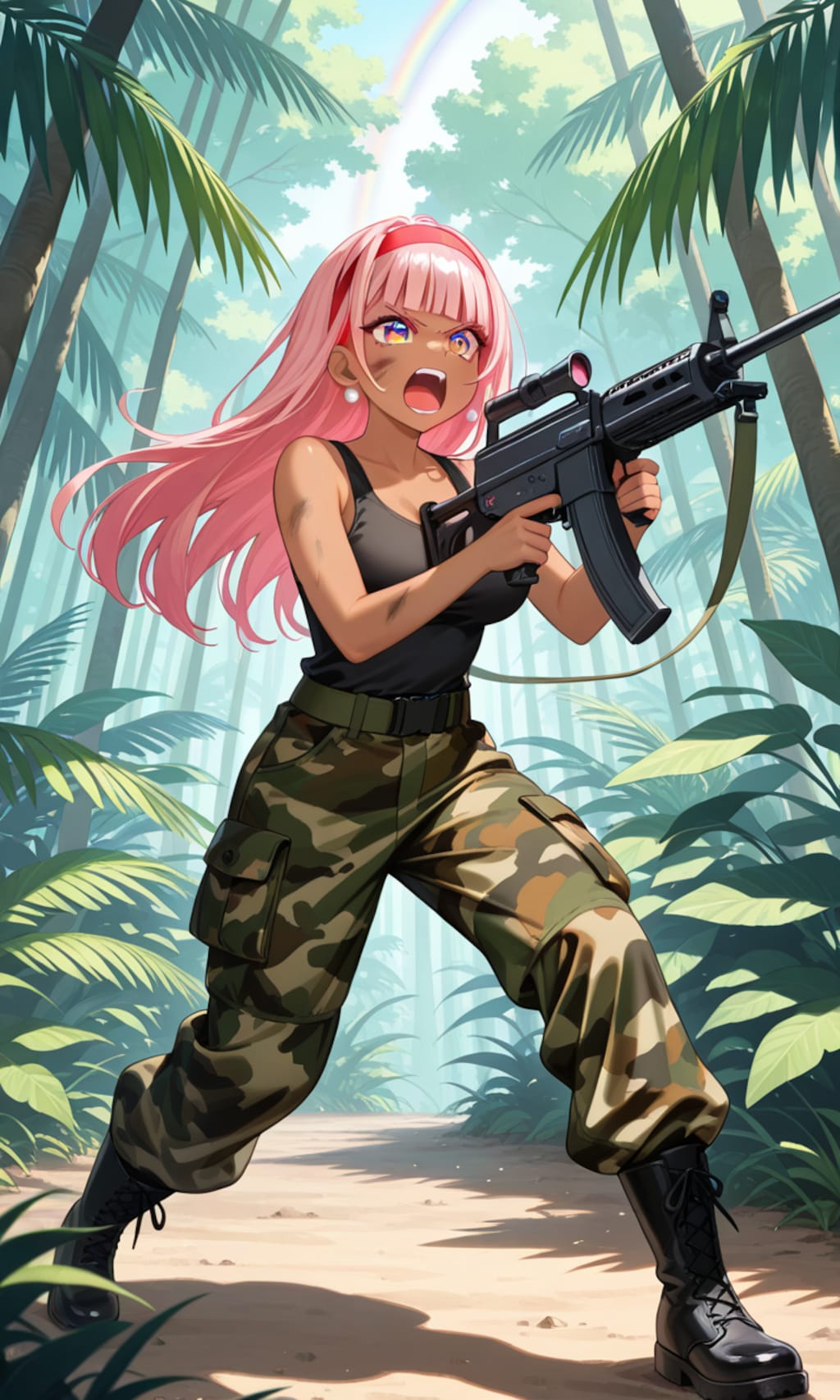 【うちの子】マイちゃんPデターと戦う