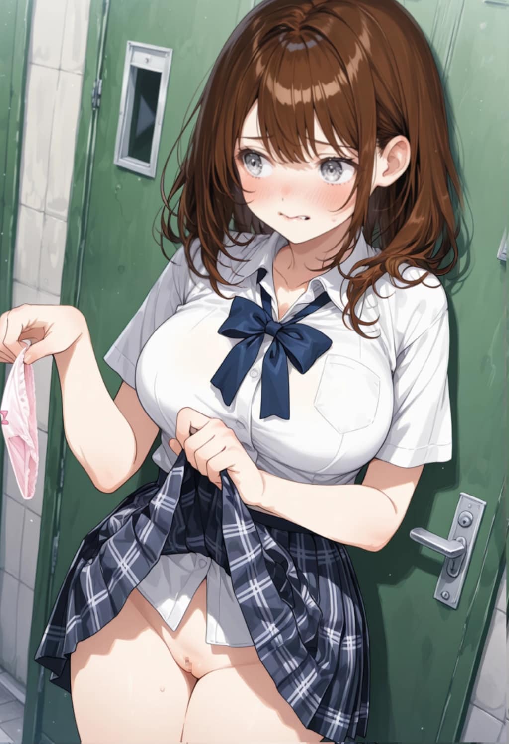 私立ノーパン学園　パンツ没収