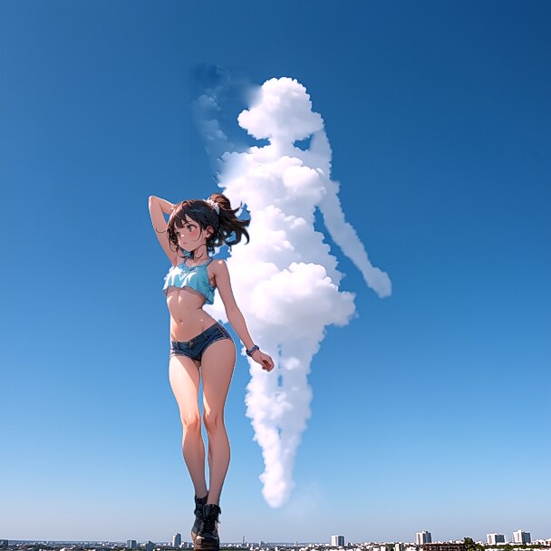 ４　雲のダンサーとシンクロ