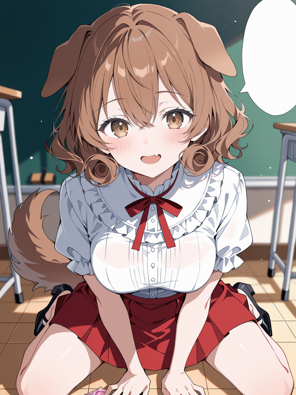 【セリフ入れて下さい】いぬみみ学園の薫先生