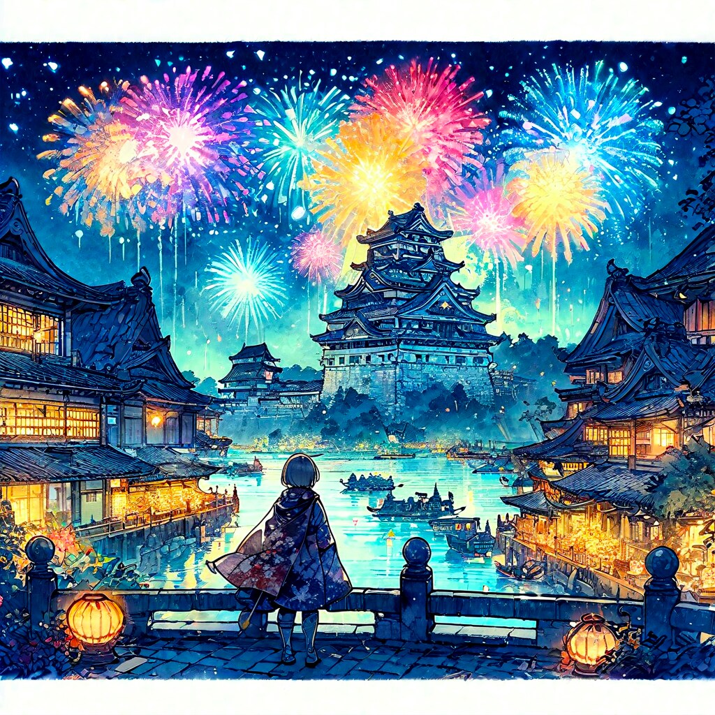 花火と少女19 | の人気AIイラスト・グラビア