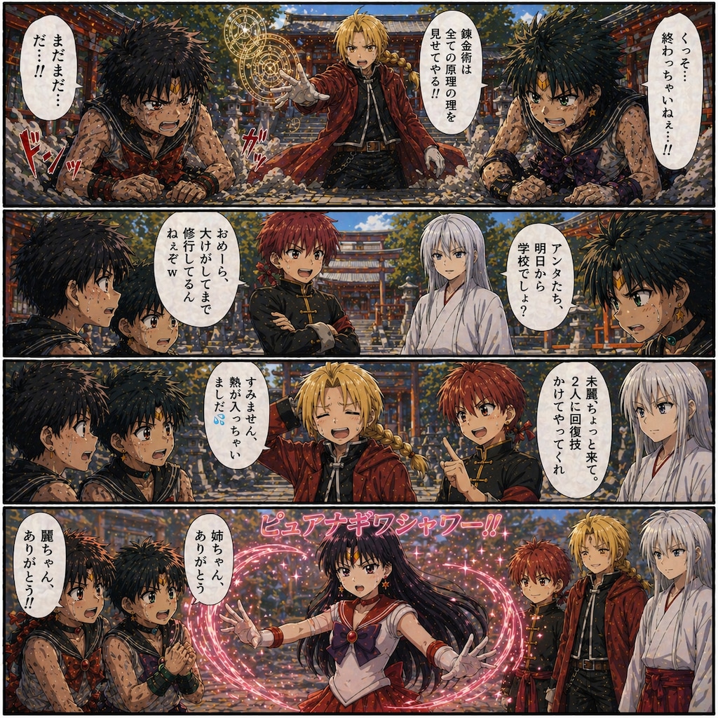 麗馬と良冥！2期第7話