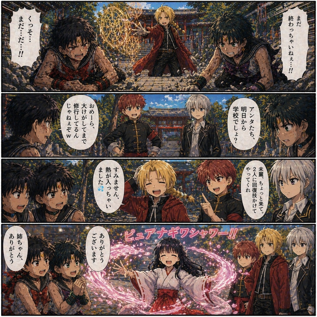 麗馬と良冥！2期第7話